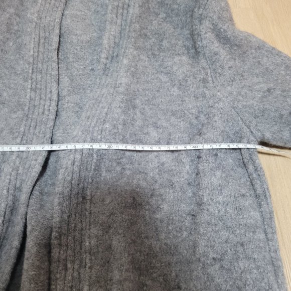 Wilfred Manteo Cardigan Maxi Grey Wool - Picture 7 of 7